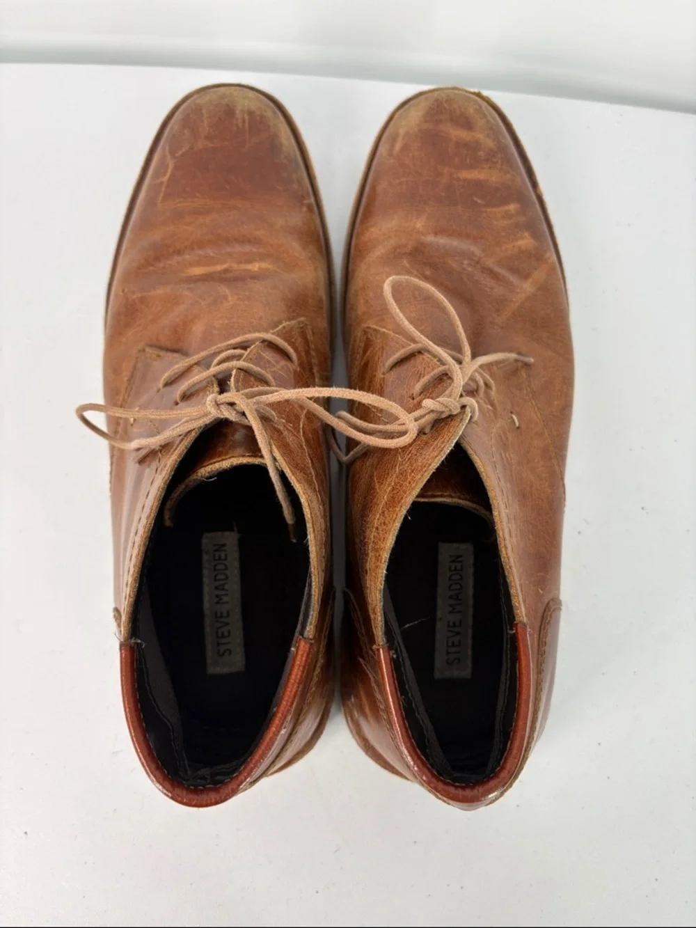 Steve Madden leather upper